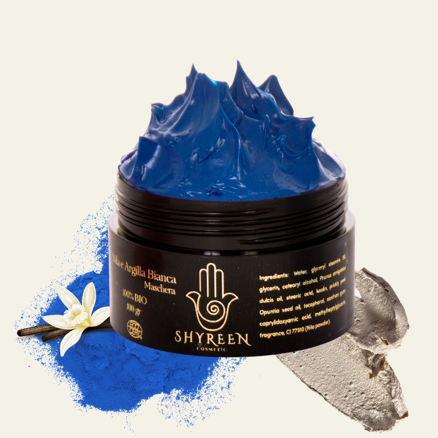 Maschera Nila - Argilla Bianca - Vaniglia